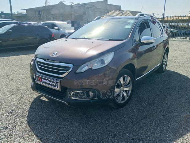 Peugeot 2008 2018 Brown