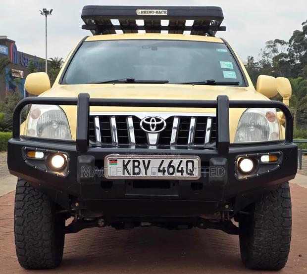 Toyota Land Cruiser Prado 2007 Yellow