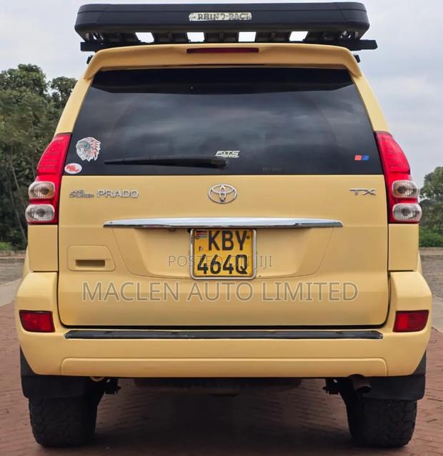 Toyota Land Cruiser Prado 2007 Yellow