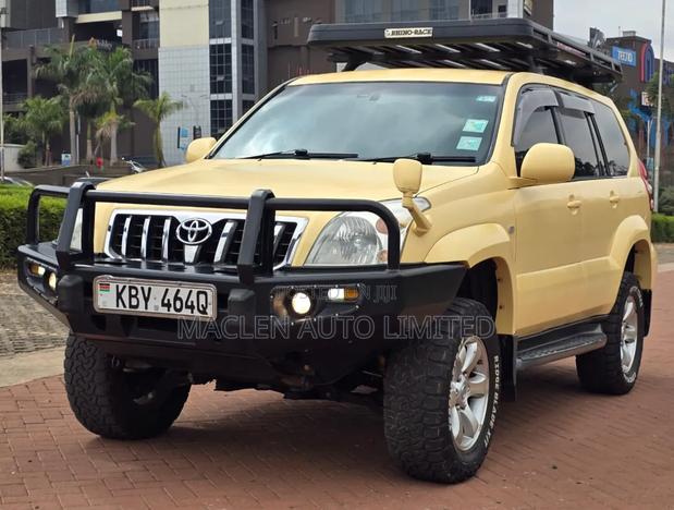 Toyota Land Cruiser Prado 2007 Yellow