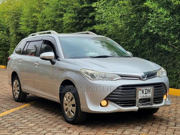 Toyota Corolla Fielder 2017 Silver
