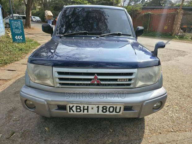 Mitsubishi Pajero 2002 Blue
