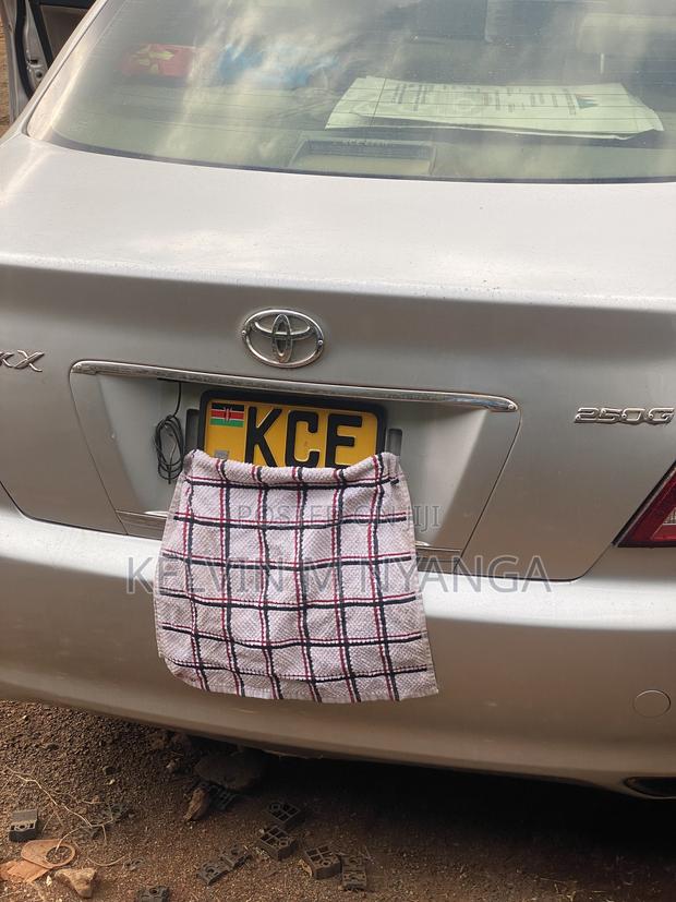 Toyota Mark X 2007 Silver