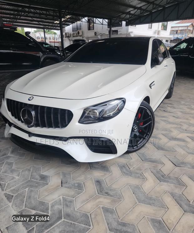 Mercedes-Benz E63 2020 White