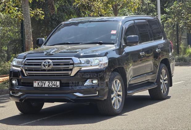 Toyota Land Cruiser 4.6 V8 ZX 2011 Black