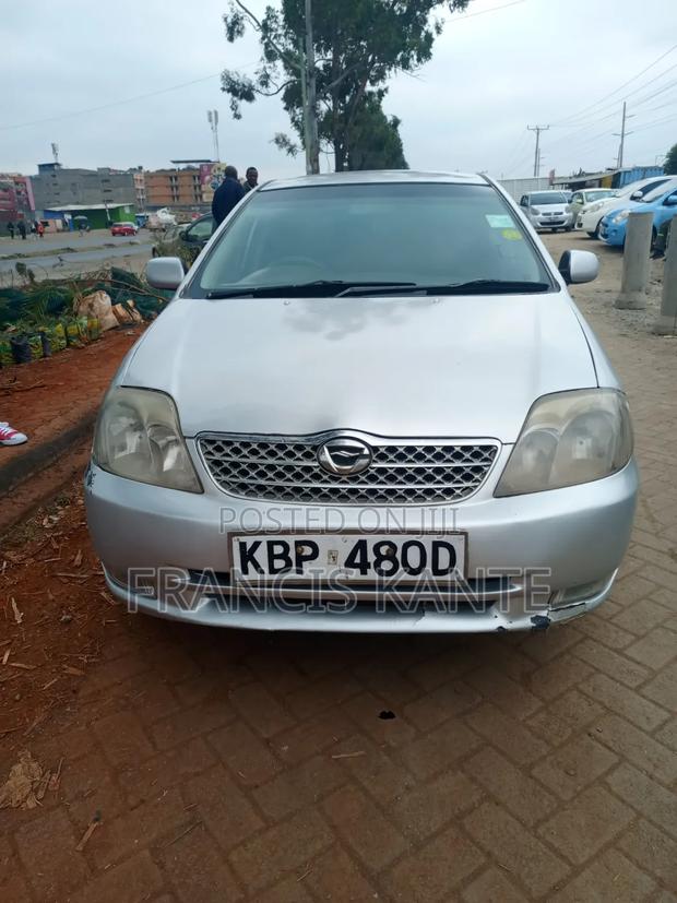Toyota Corolla 2008 Silver