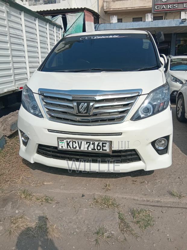 Toyota Alphard 2012 White