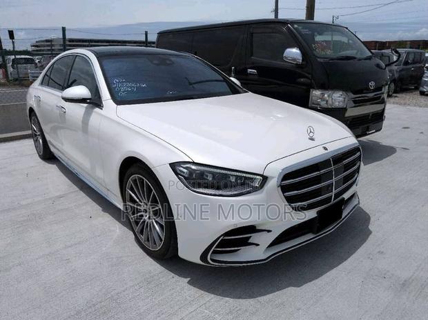 Mercedes-Benz S-Class S 500 4MATIC 2021 Off white