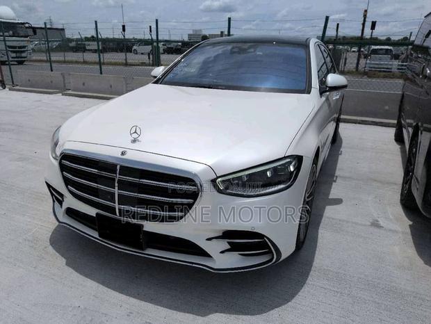 Mercedes-Benz S-Class S 500 4MATIC 2021 Off white