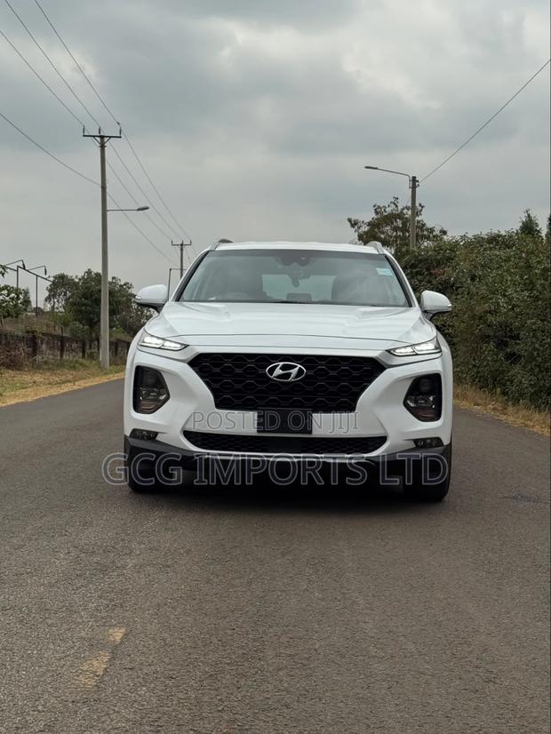 Hyundai Santa Fe 2019 White