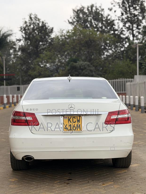 Mercedes-Benz E250 2012 White