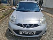 Nissan March 2014 Silver for sale