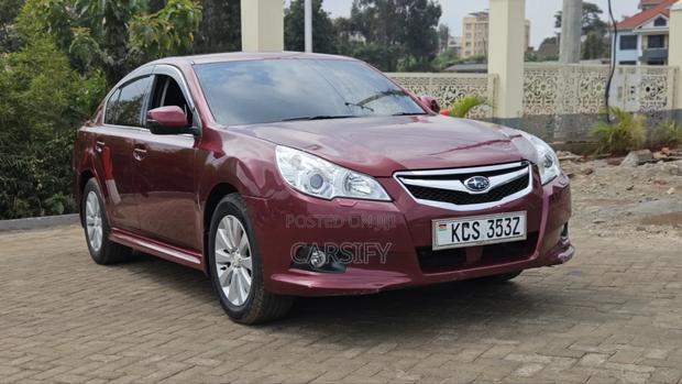 Subaru Legacy 2011 Maroon