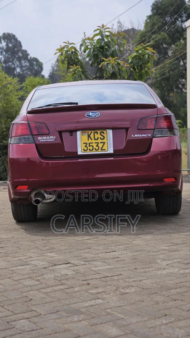 Subaru Legacy 2011 Maroon