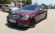 Mercedes-Benz C200 2009 Burgundy for sale