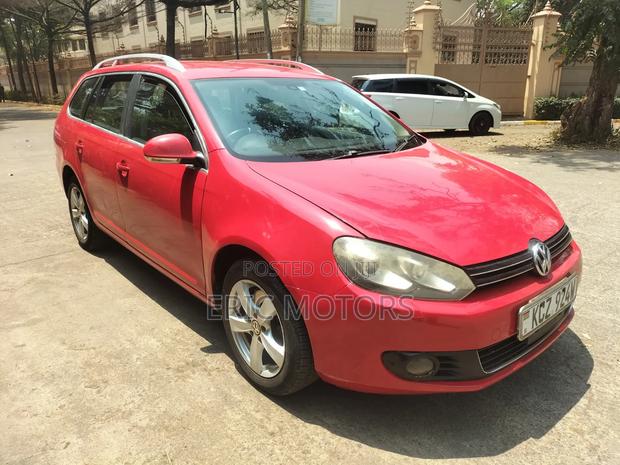Volkswagen Golf 2013 Red