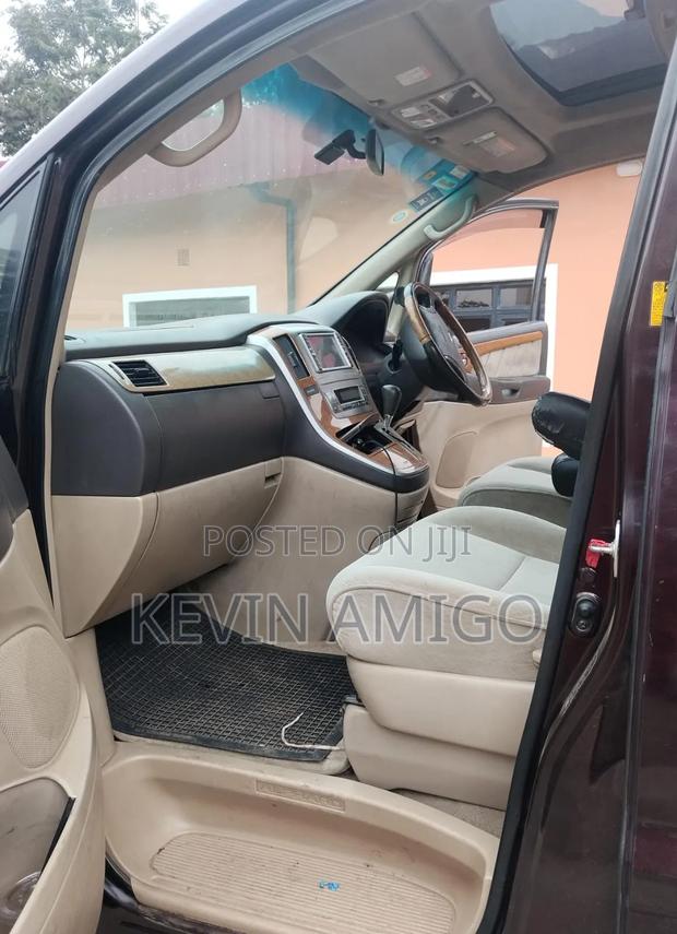 Toyota Alphard 2007 Maroon