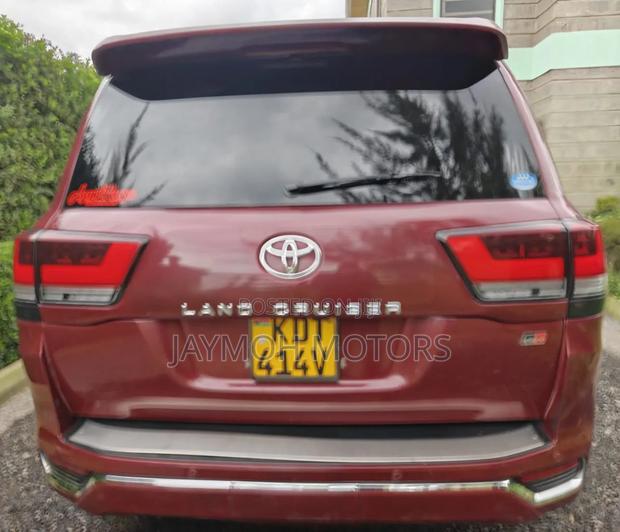 Toyota Land Cruiser 2015 Maroon