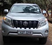 Toyota Land Cruiser Prado 2013 Silver for sale