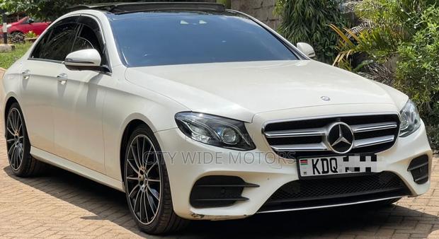 Mercedes-Benz E200 2017 White