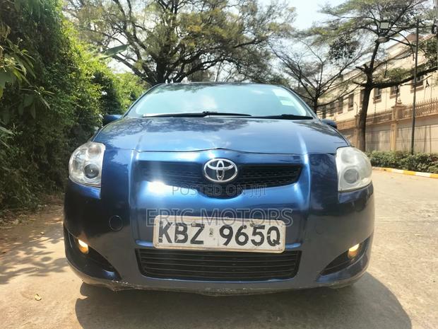 Toyota Auris 2008 Blue