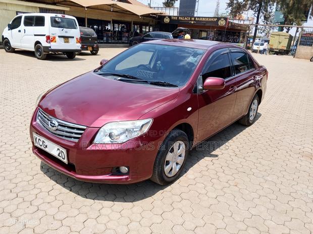 Toyota Axio 2009 Maroon