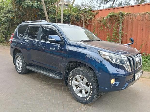 Toyota Land Cruiser Prado 2015 Blue
