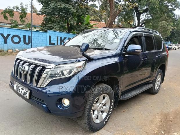 Toyota Land Cruiser Prado 2015 Blue