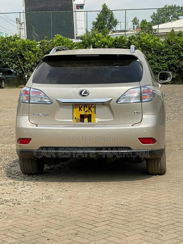 Lexus RX 2011 Gold