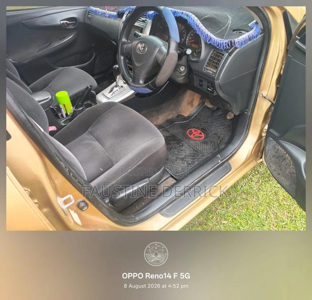 Toyota Corolla Fielder 2010 Gold