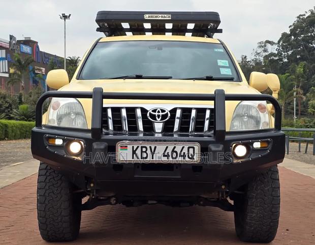 Toyota Land Cruiser Prado 2008 Yellow