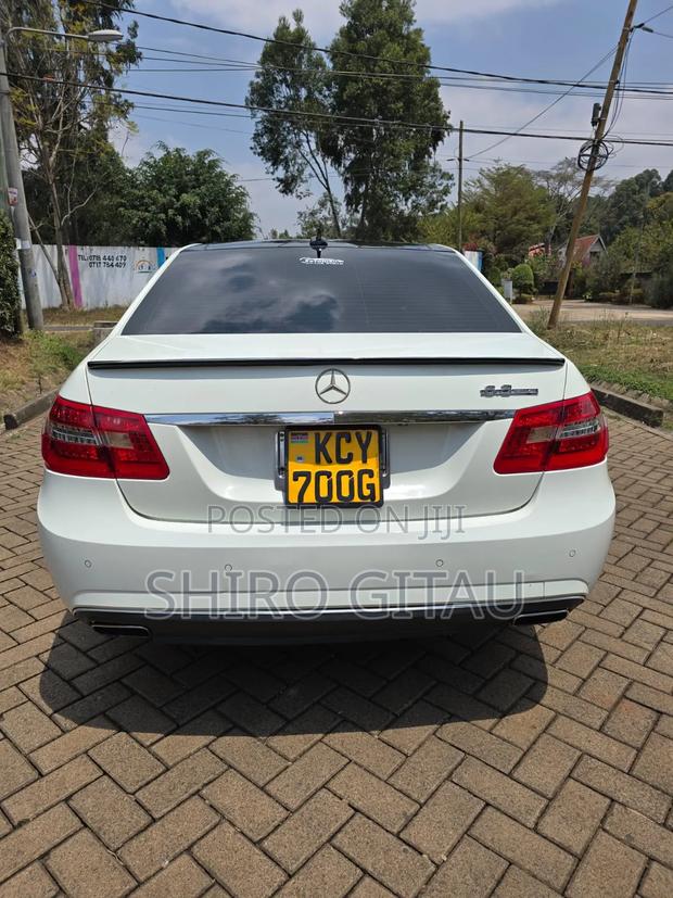 Mercedes-Benz E250 2013 White