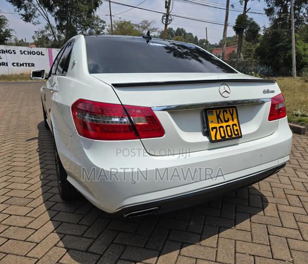 Mercedes-Benz E250 2012 White