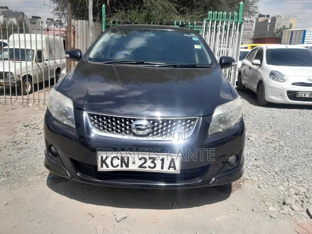 Toyota Corolla Fielder 2010 Black
