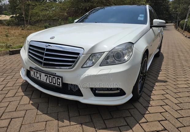 Mercedes-Benz E250 2012 White