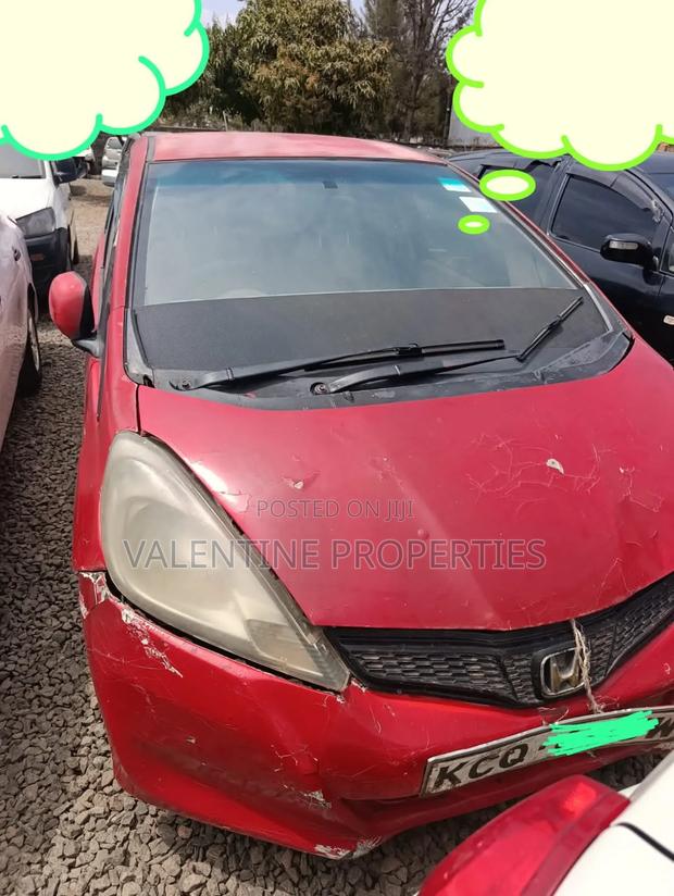 Honda Fit 2011 Red