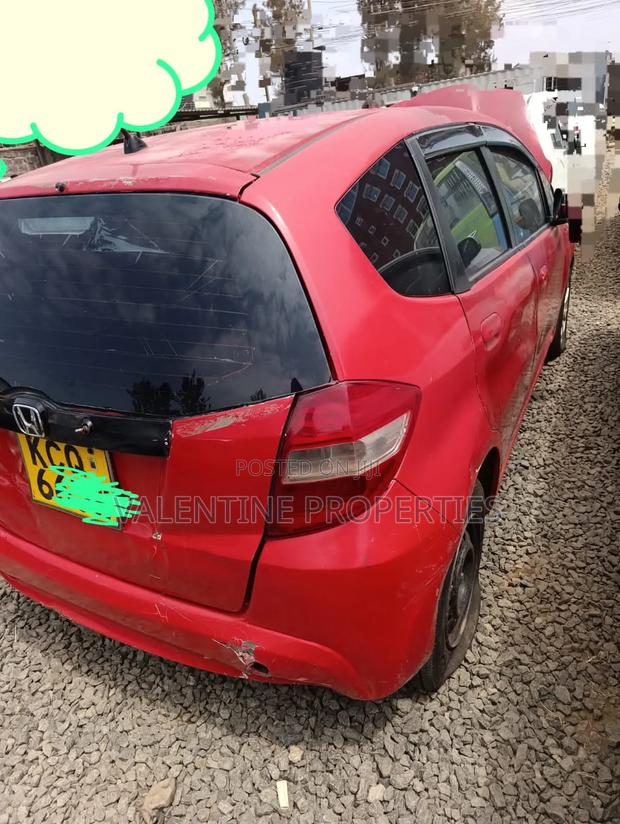 Honda Fit 2011 Red