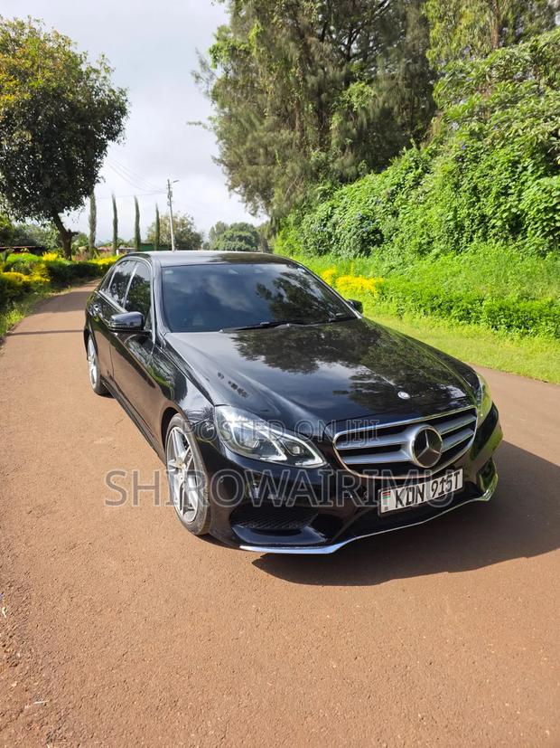 Mercedes-Benz E220 2016 Matt Black
