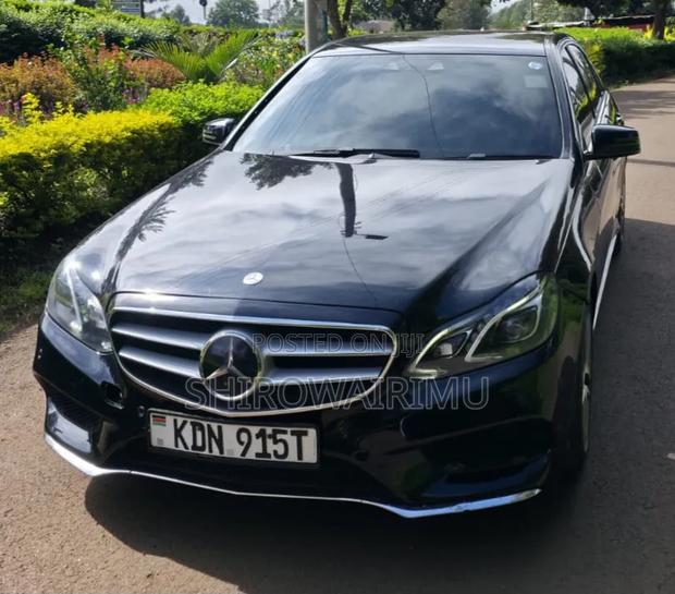 Mercedes-Benz E220 2016 Matt Black
