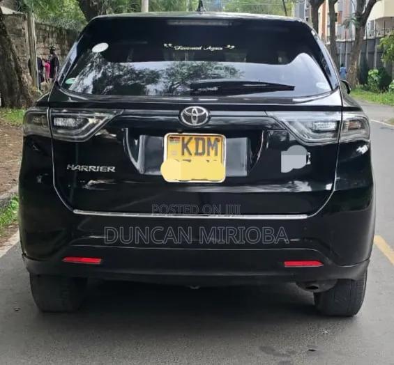 Toyota Harrier 2017 Black