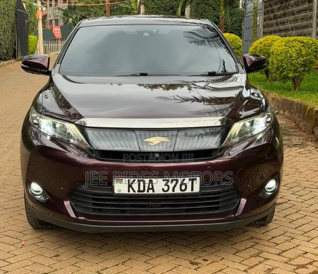 Toyota Harrier 2015 Maroon