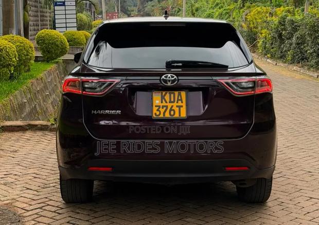Toyota Harrier 2015 Maroon