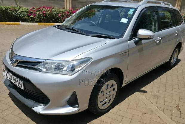 Toyota Corolla Fielder 2018 Silver