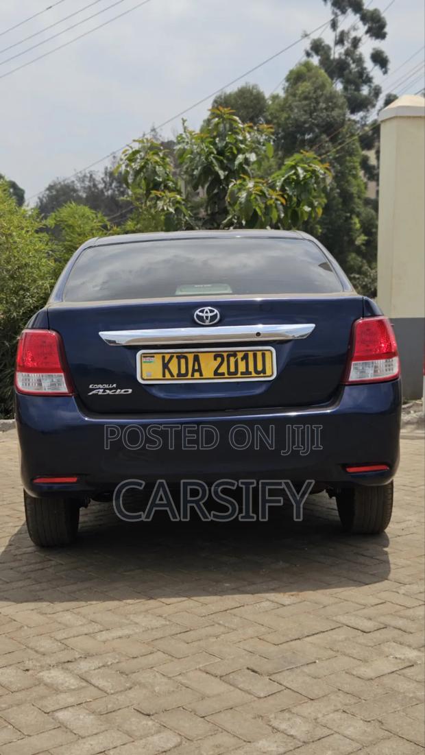 Toyota Axio 2014 Blue