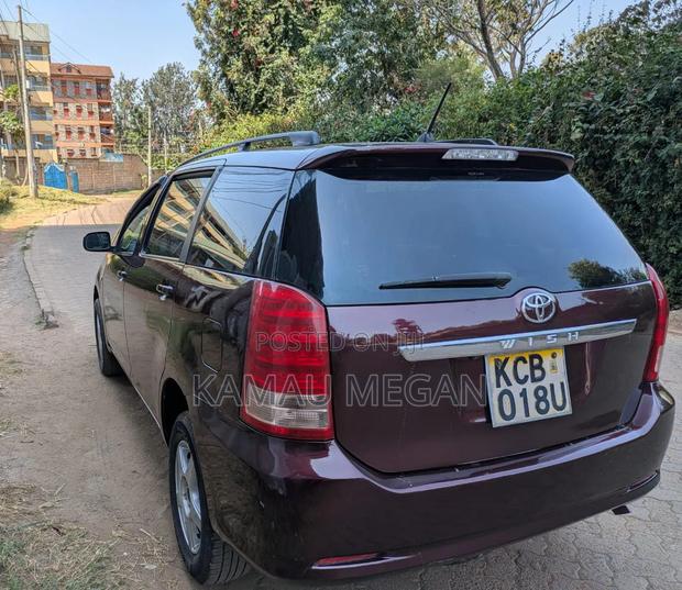 Toyota Wish 2008 Maroon