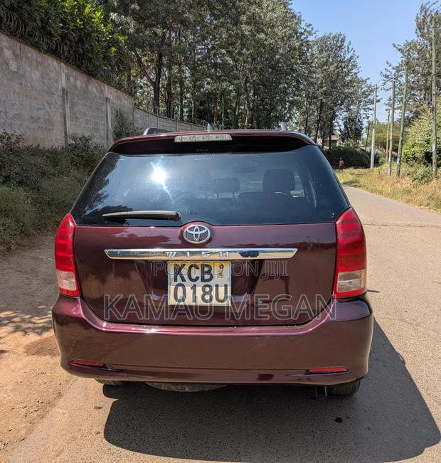 Toyota Wish 2008 Maroon