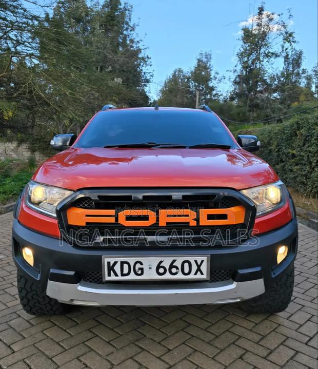 Ford Ranger Wildtrak 2014 Orange