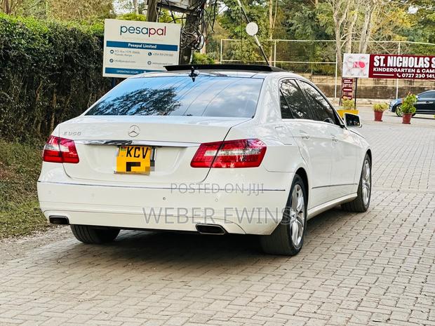 Mercedes-Benz E350 2012 White