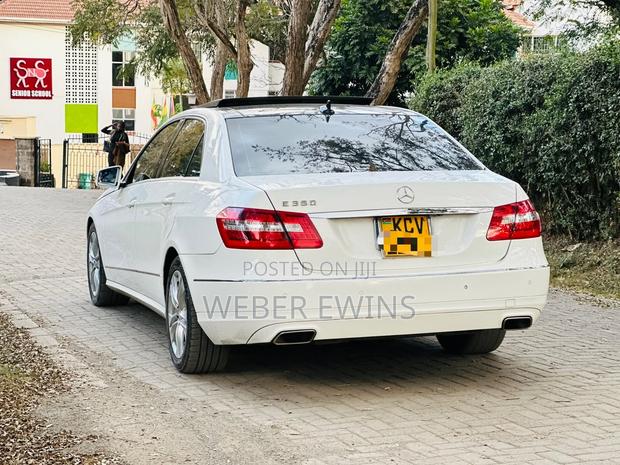 Mercedes-Benz E350 2012 White