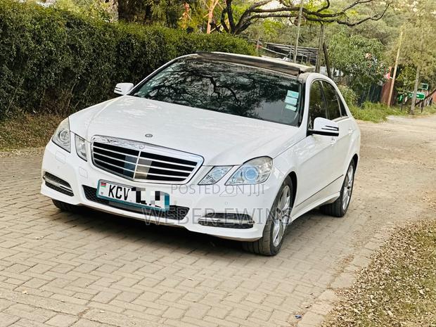 Mercedes-Benz E350 2012 White
